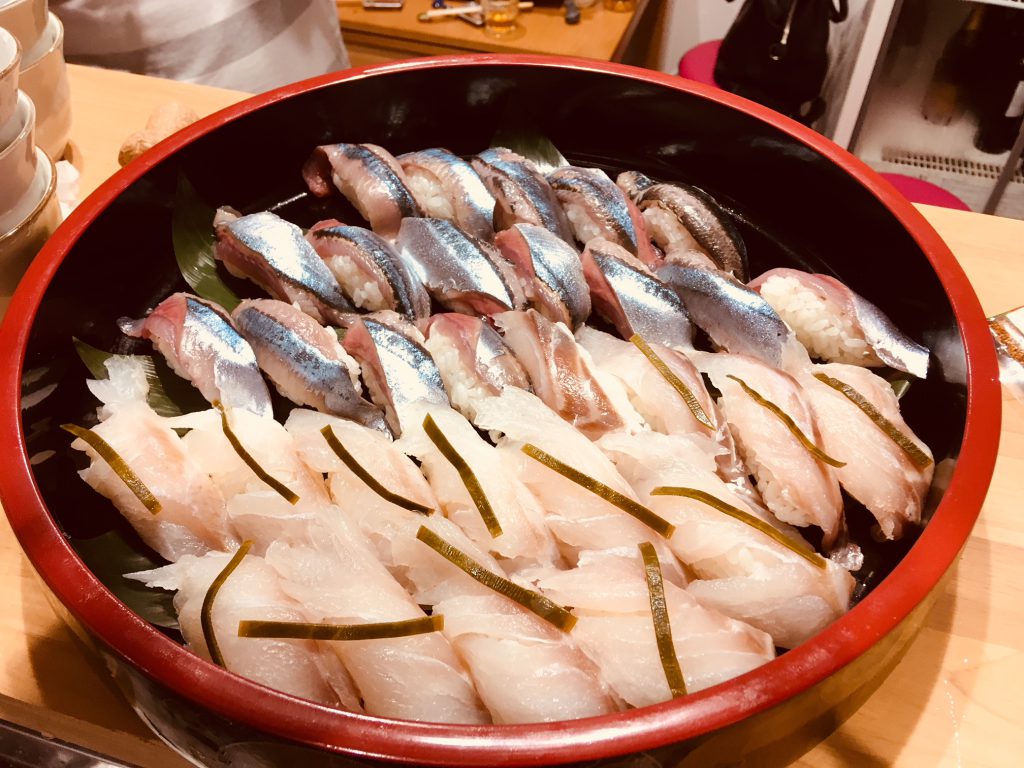 秋刀魚、マダイ